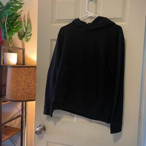 Vaganza Black Hoodie with Front Pocket-teen 14-16